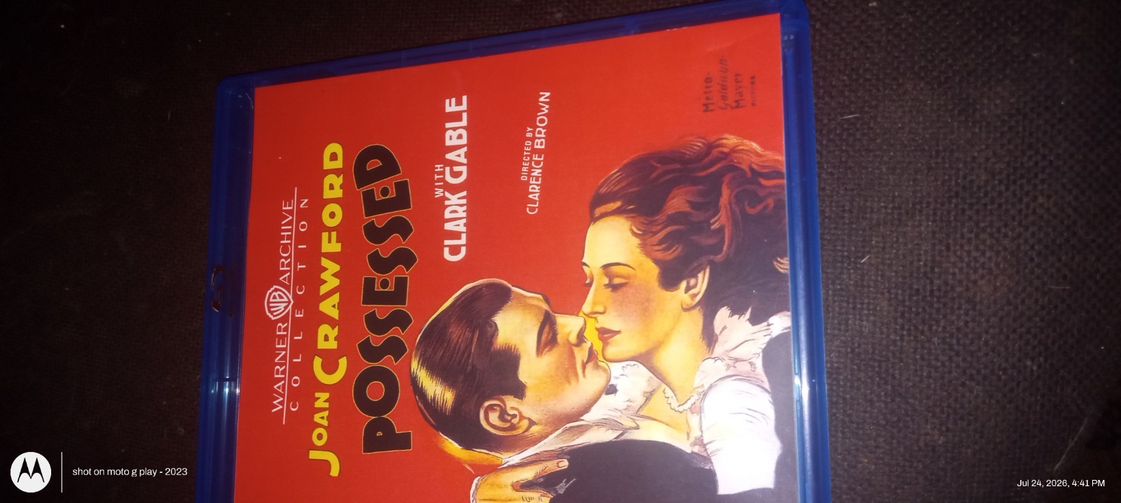 Joan Crawford Possessed blu ray