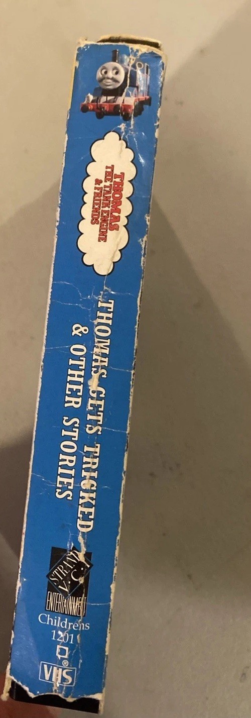 Thomas the Tank Engine Gets Tricked VHS 1990 Ringo Starr Shining Time Station