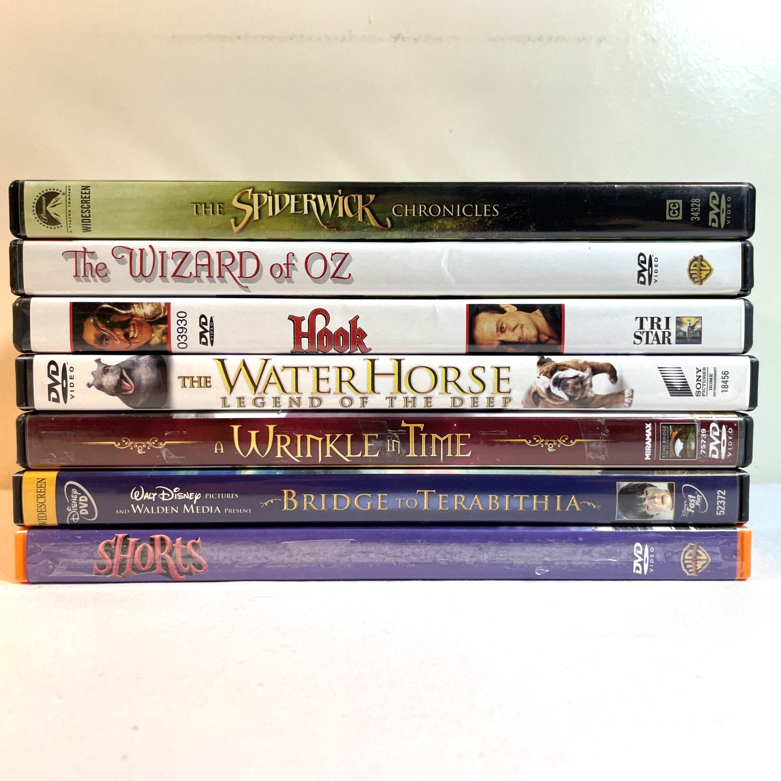 7 FAMILY FANTASY MOVIES (DVD) Action Adventure Drama Comedy Fantasy Fairy Tale