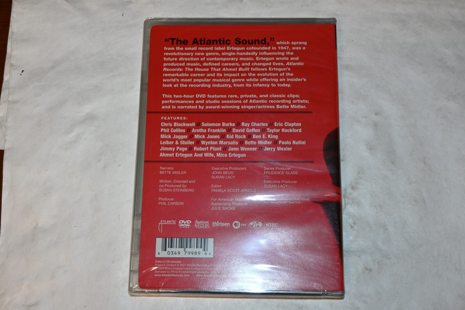 Atlantic Records: The House That Ahmet Built DVD NOS