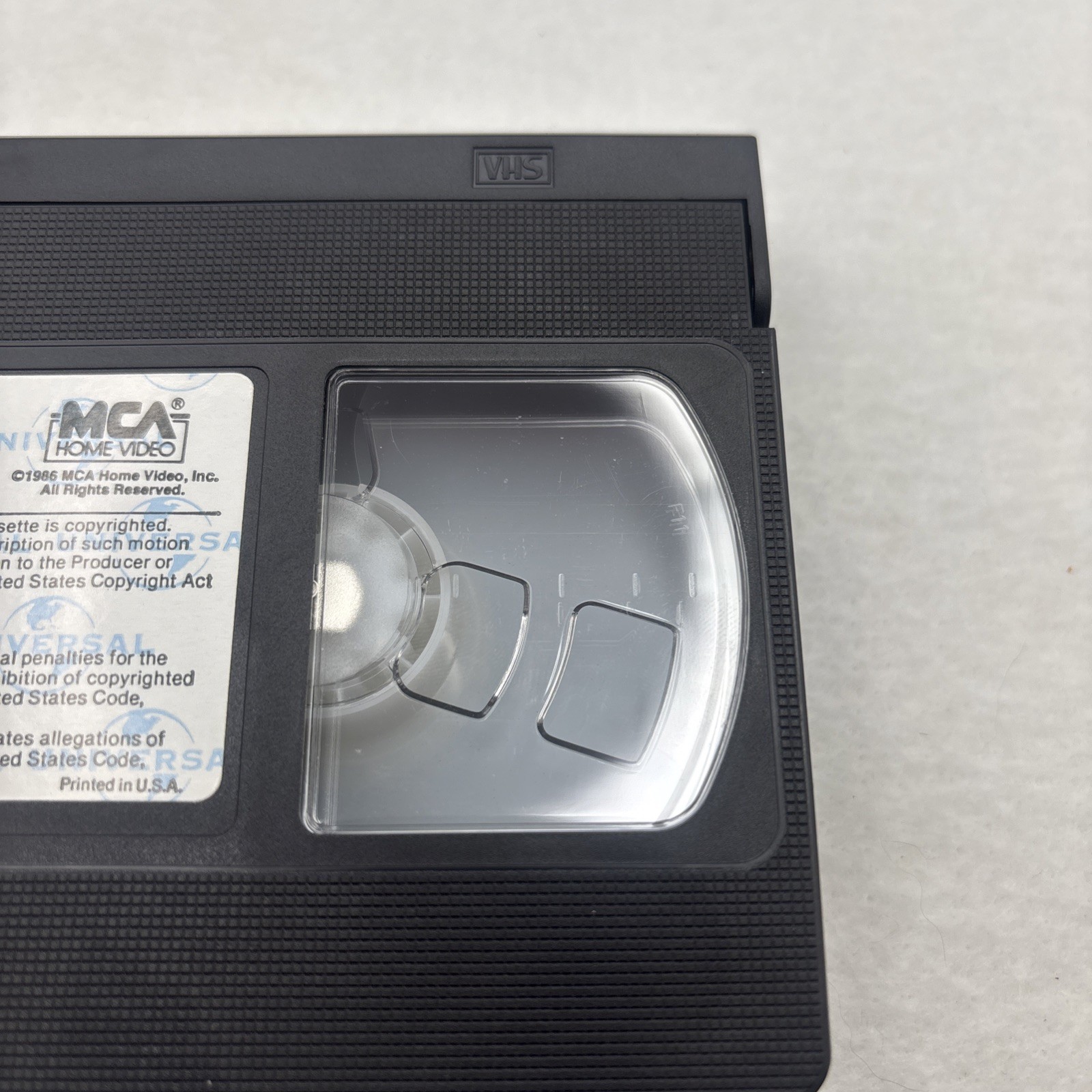 Scarface – VHS – 1990 – 2 Tape Set – Al Pacino – Brian De Palma – Tested Working