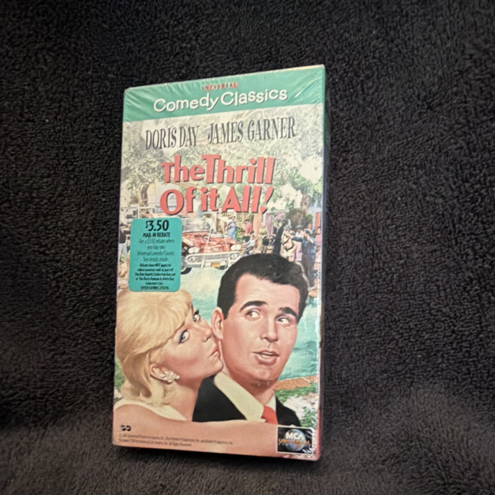 MCA Universal The Thrill of It All VHS Comedy Doris Day James Garner
