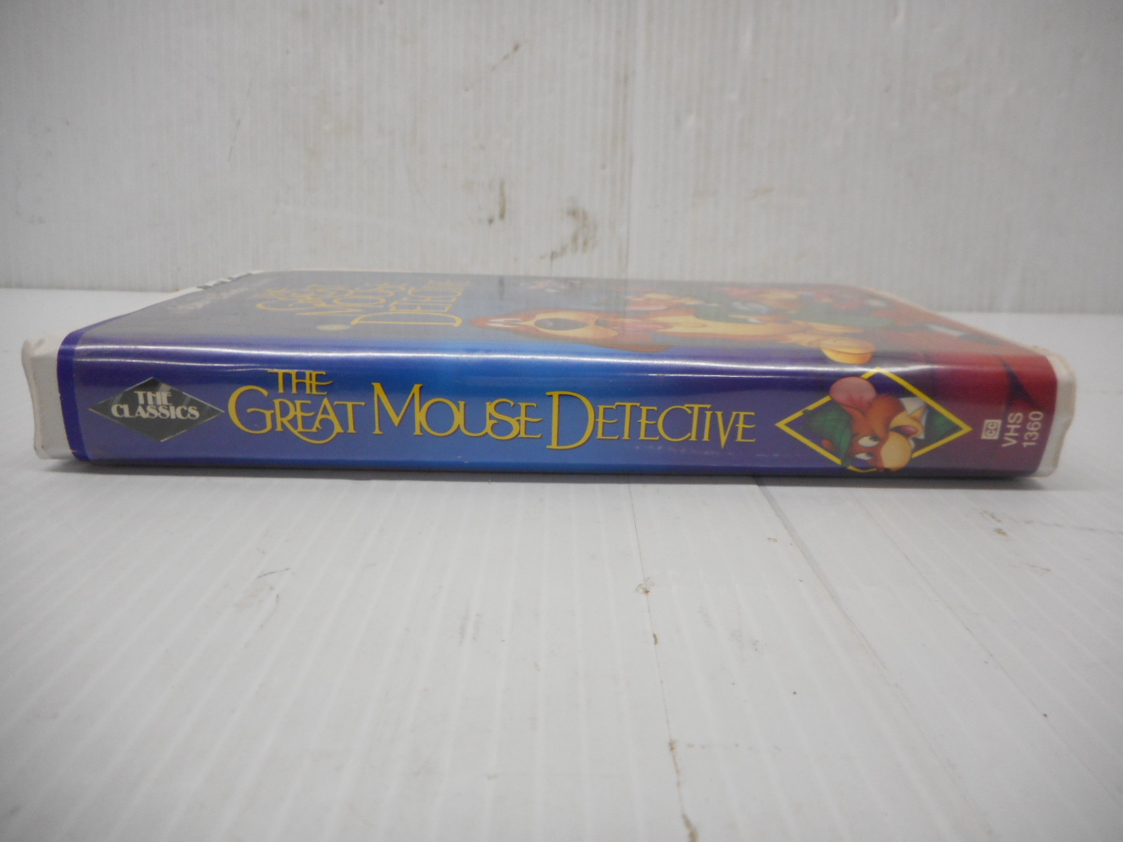 Walt Disney Black Diamond Classic The Great Mouse Detective VHS 74 Minutes