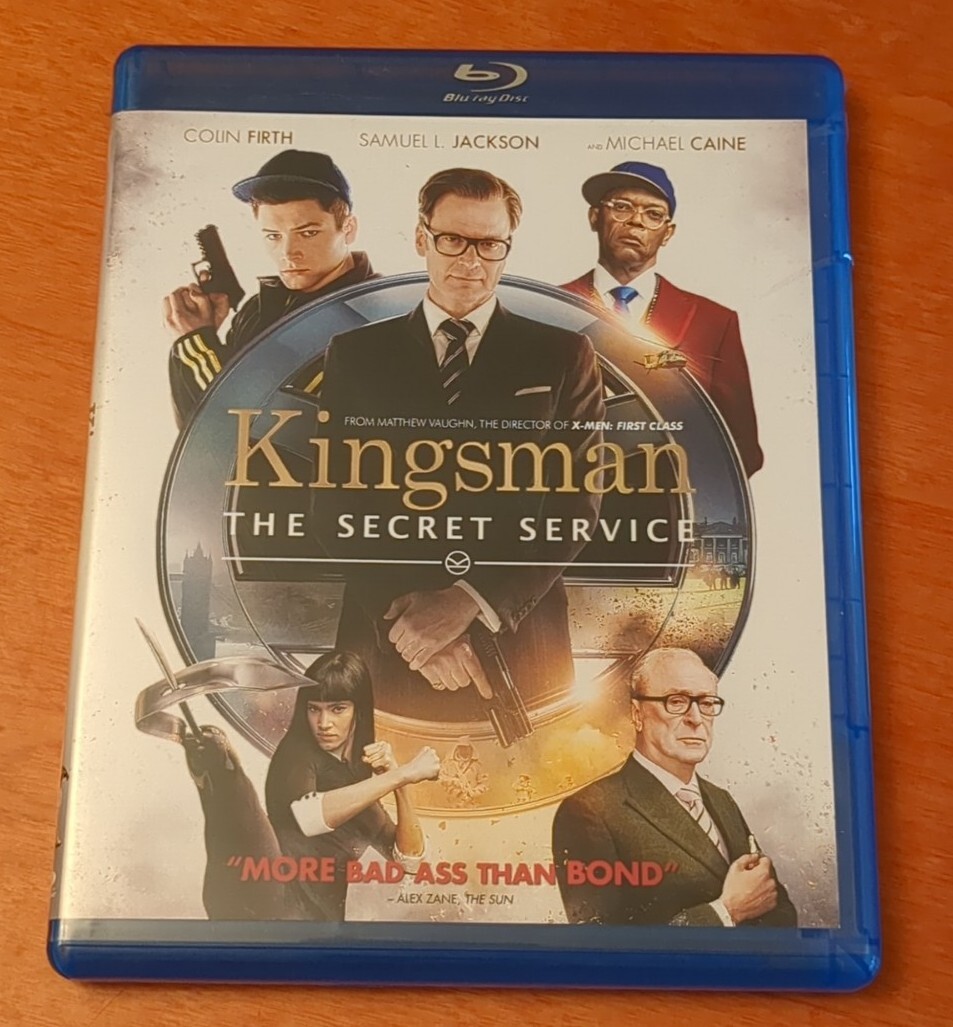 Kingsman The Secret Service blu-ray Matthew Vaughn Colin Firth Samuel L. Jackson
