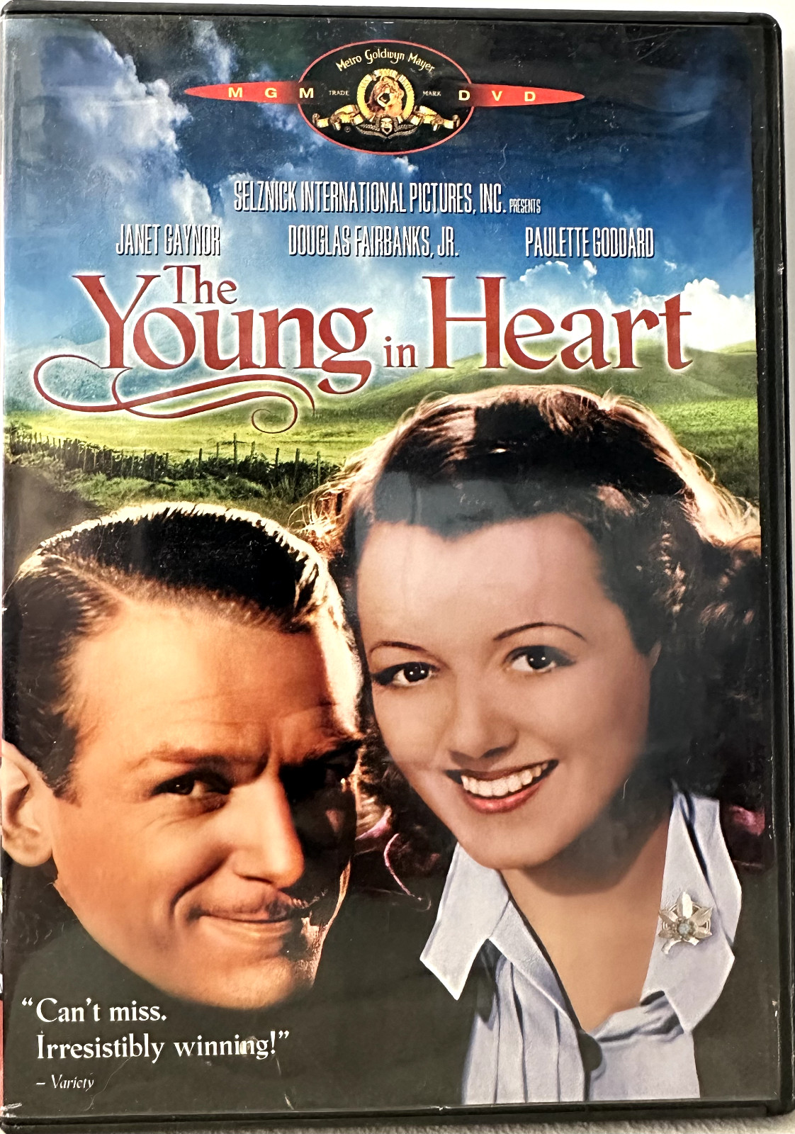 RARE! The Young In Heart 1938 DVD Movie GAYNOR, FAIRBANKS JR. & GOODARD