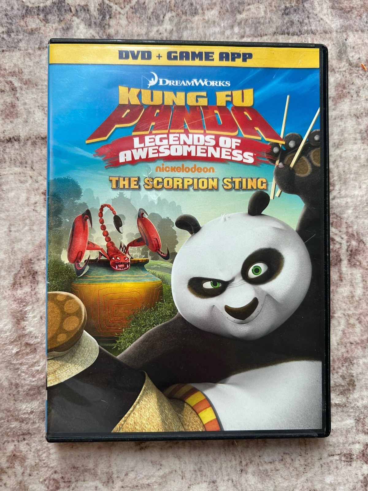 DreamWorks Animation Kung Fu Panda Legends of Awesomeness Scorpion Sting DVD