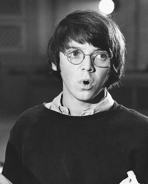 Portrait of actor Bud Cort singing circa 1970 Historic Old Photo