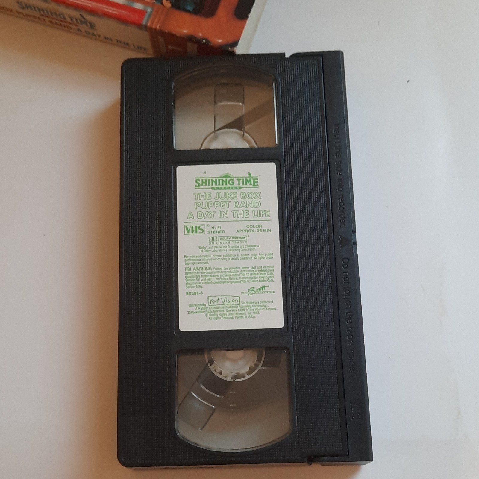 Shining Time Station-The Juke Box Puppet Band (VHS, 1993) KidVision Puppets