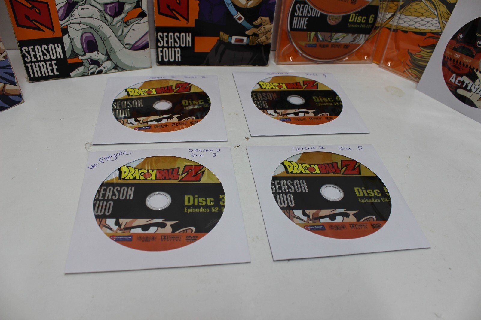 Dragon Ball Z DVD Lot See Images Series not complete