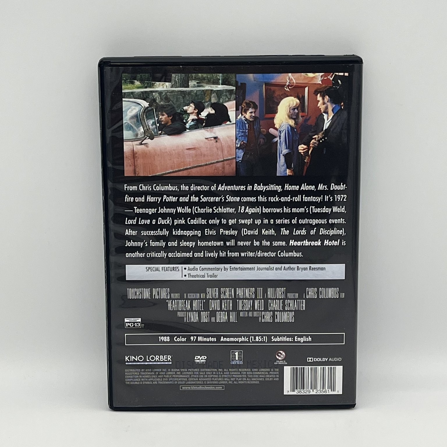Heartbreak Hotel DVD 1988 A Rock and Roll Fantasy Chris Columbus David Keith