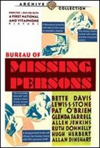 Bureau of Missing Persons by Roy Del Ruth: Used
