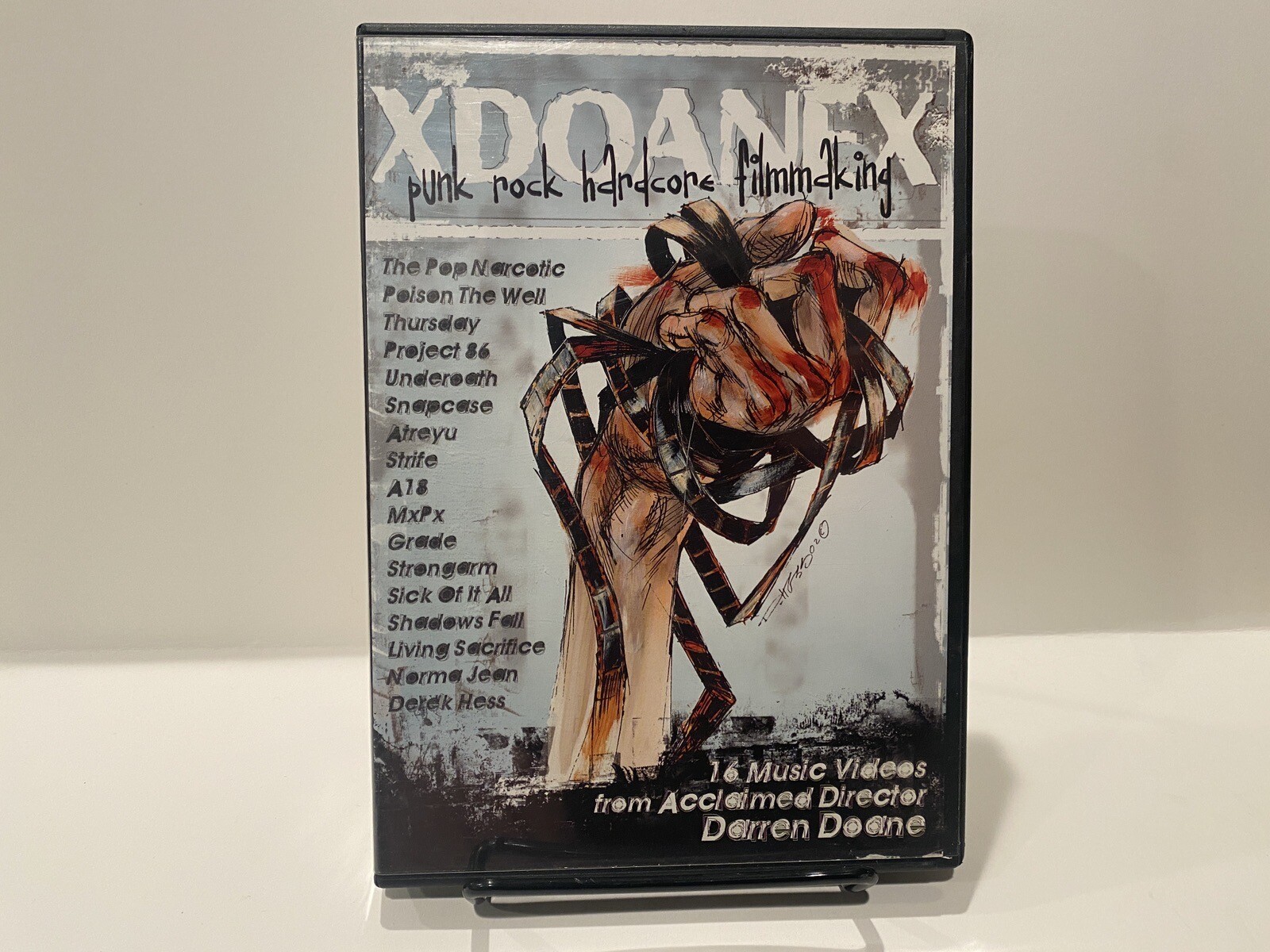 XDOANEX DVD Darren Doane Hardcore Music Videos Atreyu, Thursday, Sick Of It All