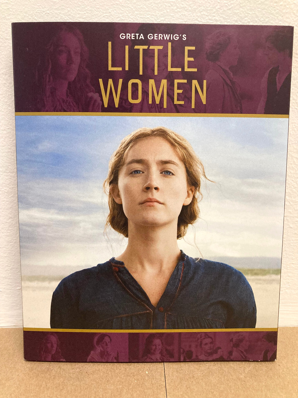 LITTLE WOMEN w/Slip (4K UHD + Blu-Ray) Gerwig, Ronan, Pugh – Discs Unwatched