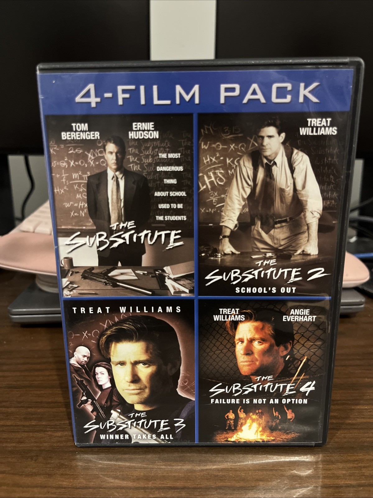 The Substitute 4-Film Pack (2000, DVD) 3 Disc Set Substitute 1, 2, 3 & 4