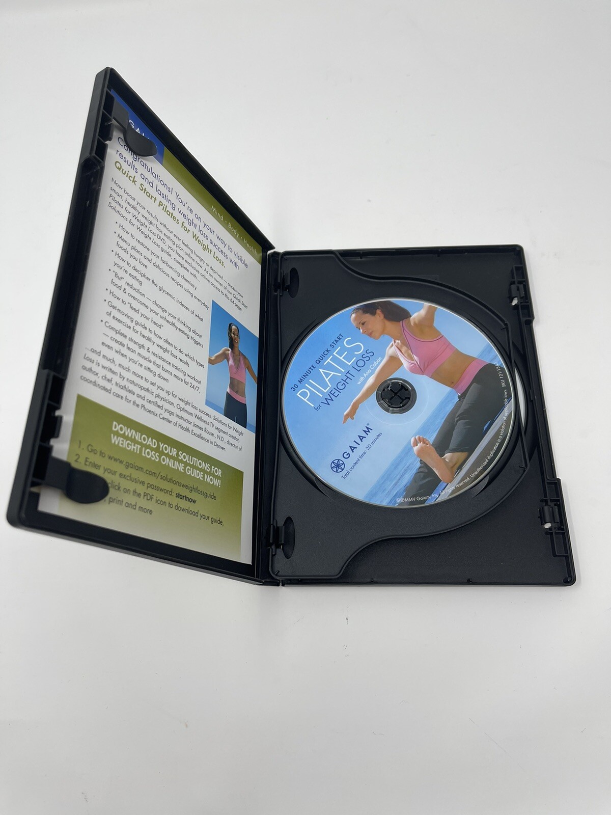 Quick Start Pilates for Weight Loss (DVD) With Ana Cabán