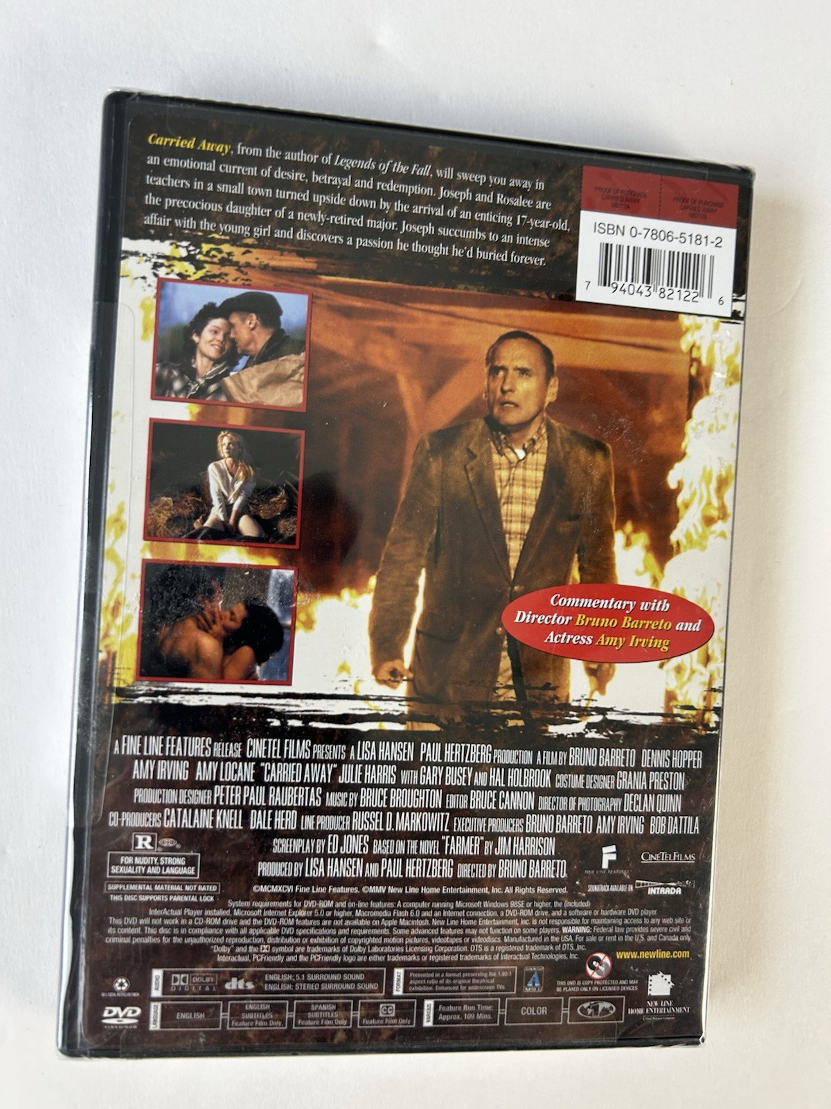 Carried Away DVD 2005 Dennis Hopper Gary Busey New Sealed