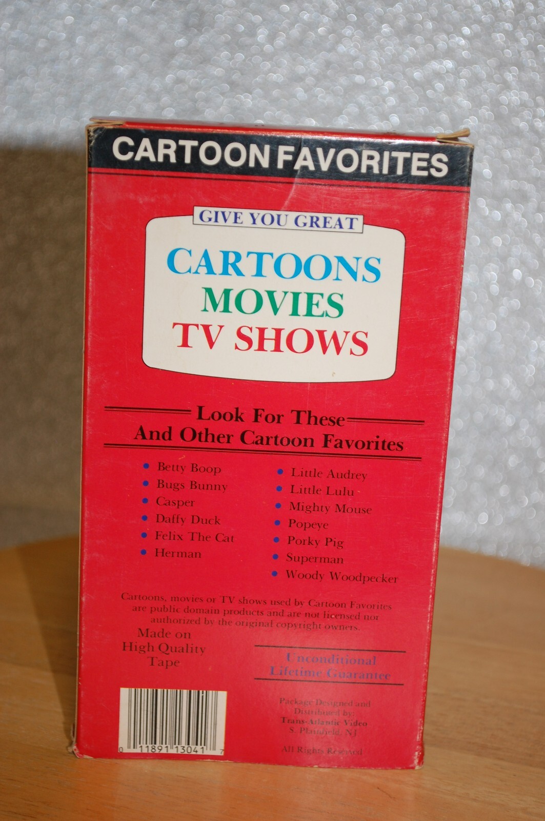 Lot of 4 VTG Classic Cartoon Favorites VHS Movies See Images for the Titles