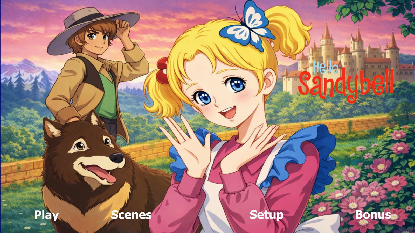 Hello! Sandybell Blu-Ray (Multi-Language ) Spanish Japanese Italian
