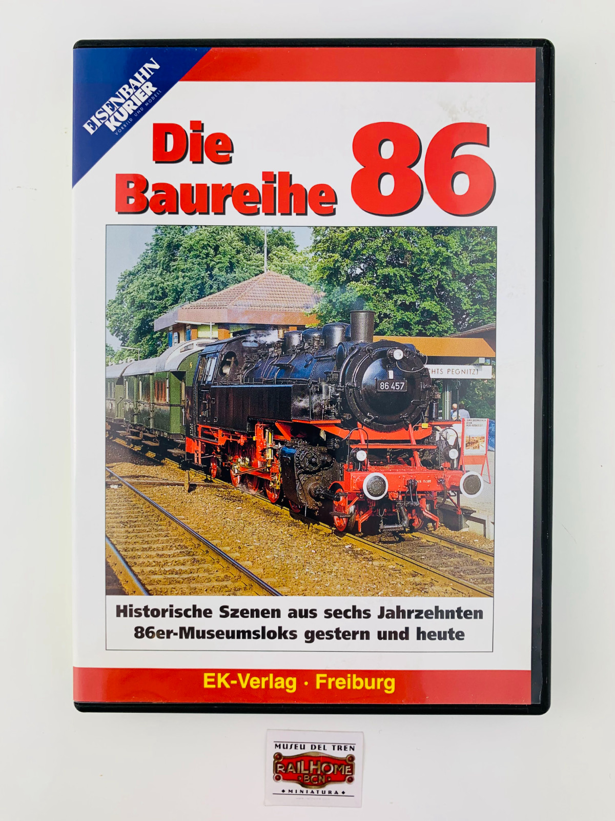 EISENBAHN KURIER DVD 8181 – Die Baureihe 86 – 58 min. – NEW!