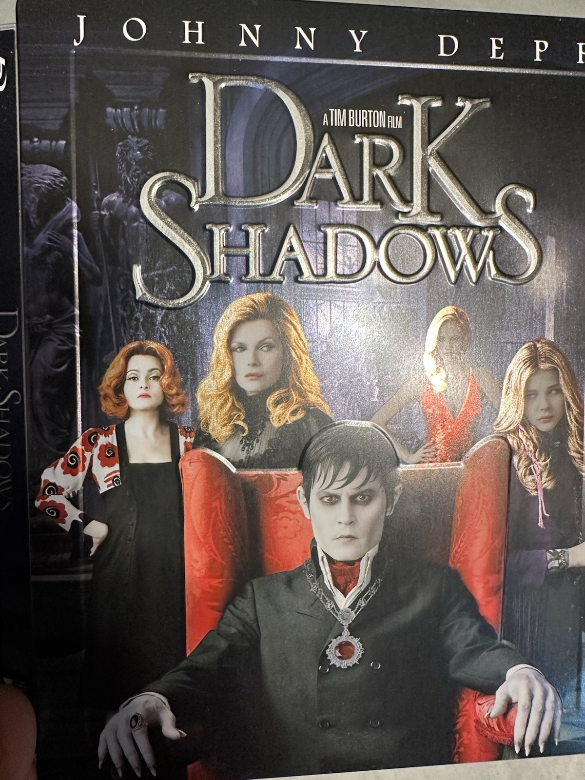 Dark Shadows (Tim Burton, Johnny Depp) Blu-Ray Steelbook Eu Import Embossed!