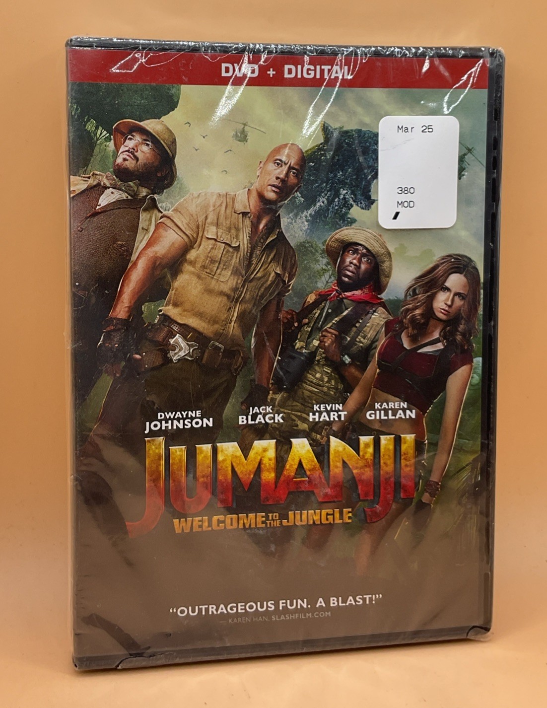 Jumanji: Welcome to the Jungle DVD 2017 The Rock *SEALED* **Buy 2 Get 1 Free**