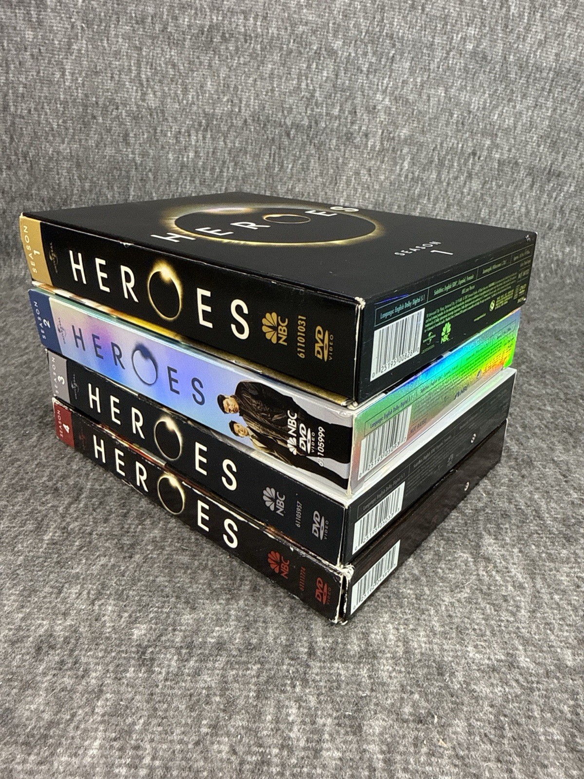 Heroes Complete Series Seasons 1-4 DVD S2 Collector’s Edition Set
