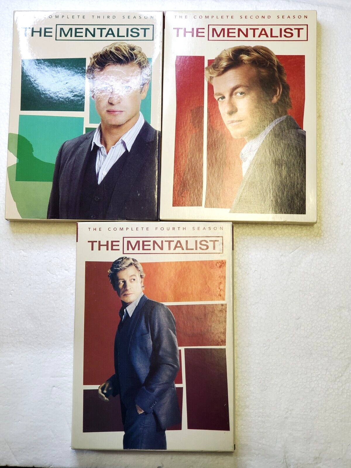 The Mentalist Complete DVD Disc Seasons 2 3 4 Used Like New Sets Season
