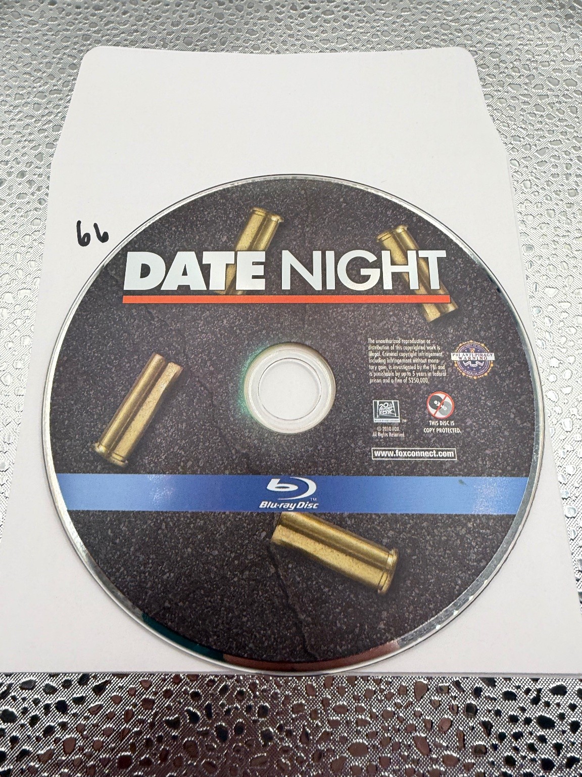 Date Night Blu-ray 2010 Steve Carell Tina Fey Comedy Action Film