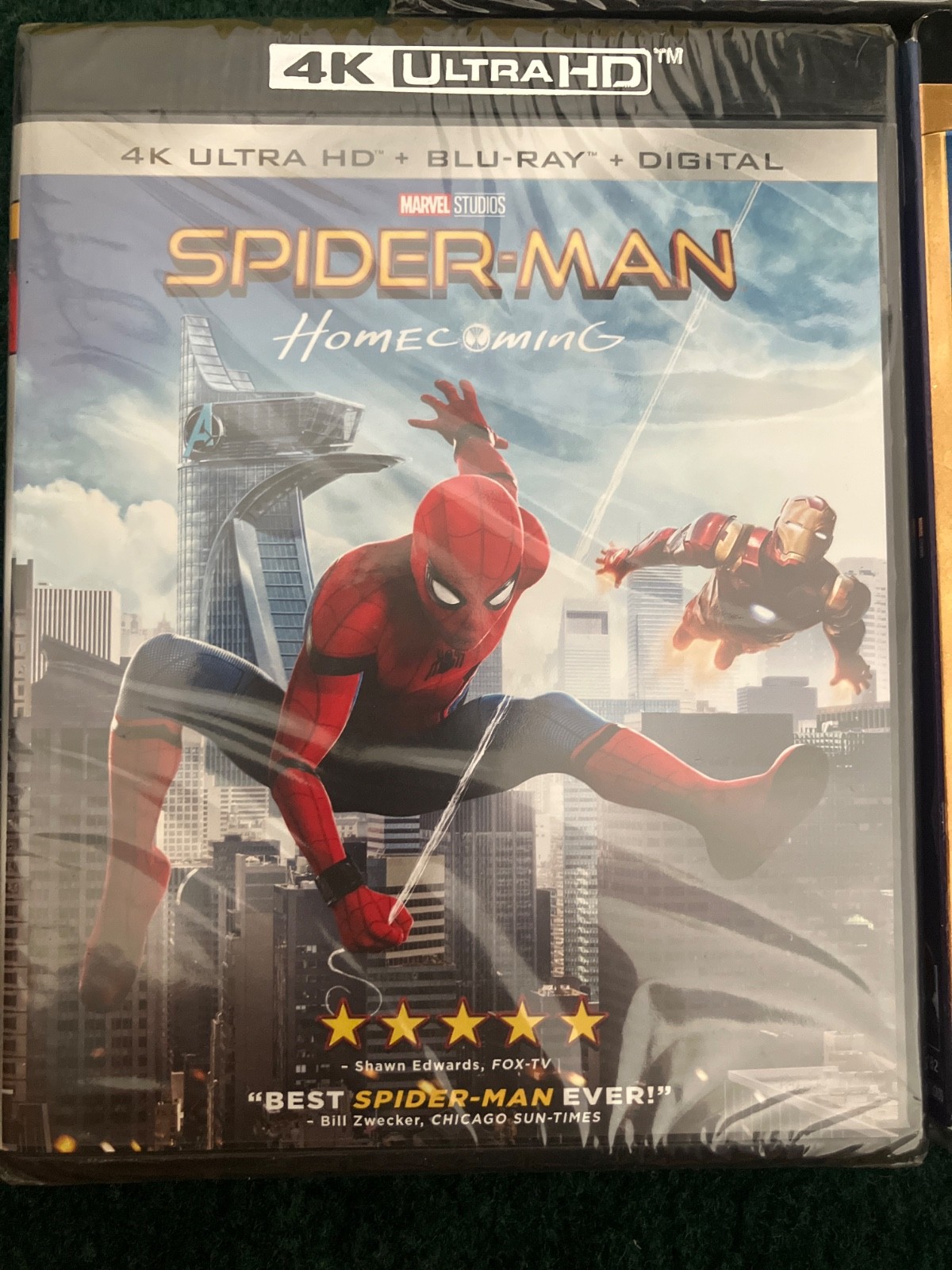 Marvel MCU Avengers 7-Movie Collection 4K Ultra HD Blu-ray MCU Sealed spiderman
