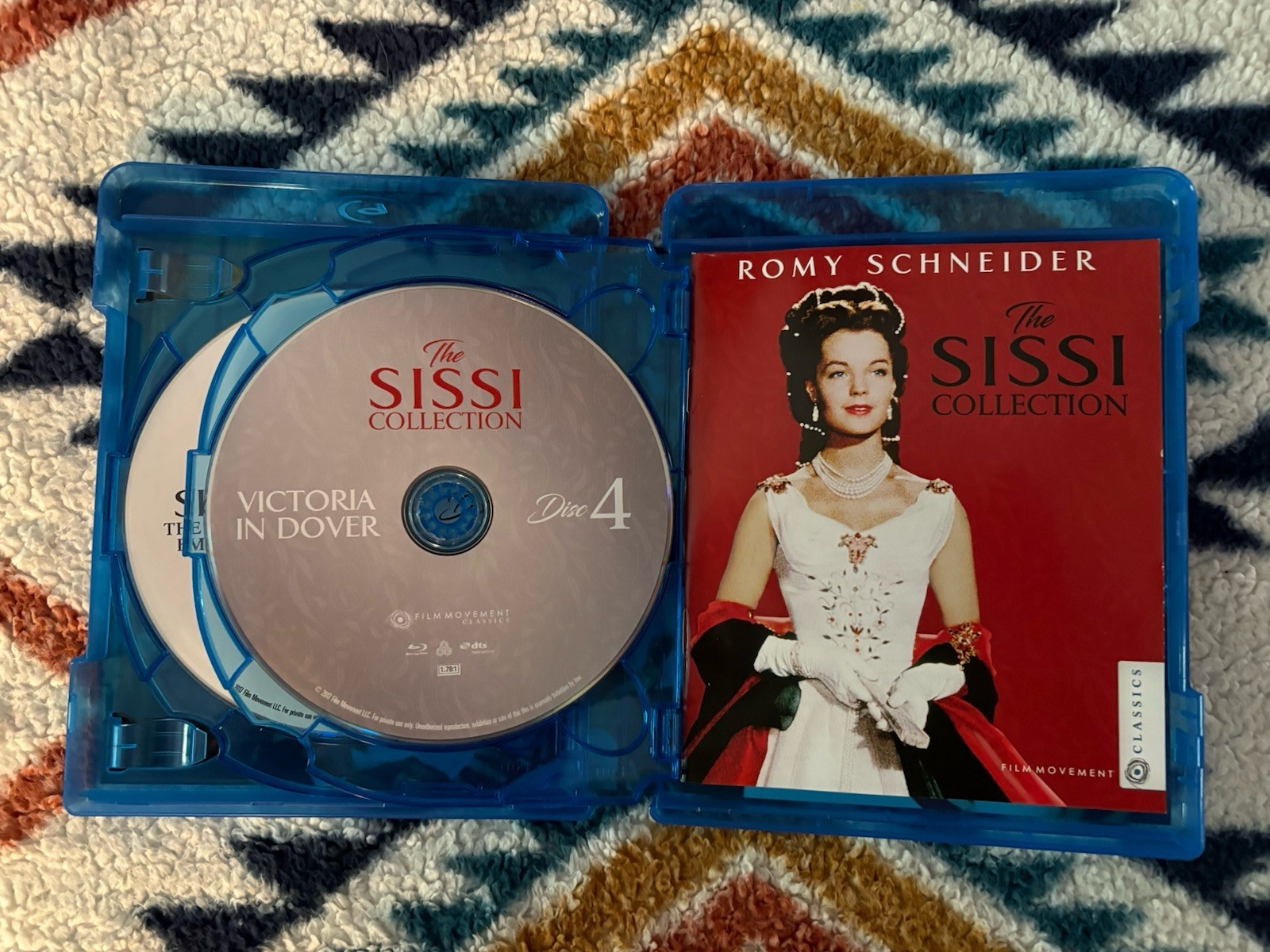 The Sissi Collection (Blu-ray) – Film Movement Classics – Romy Schneider – OOP