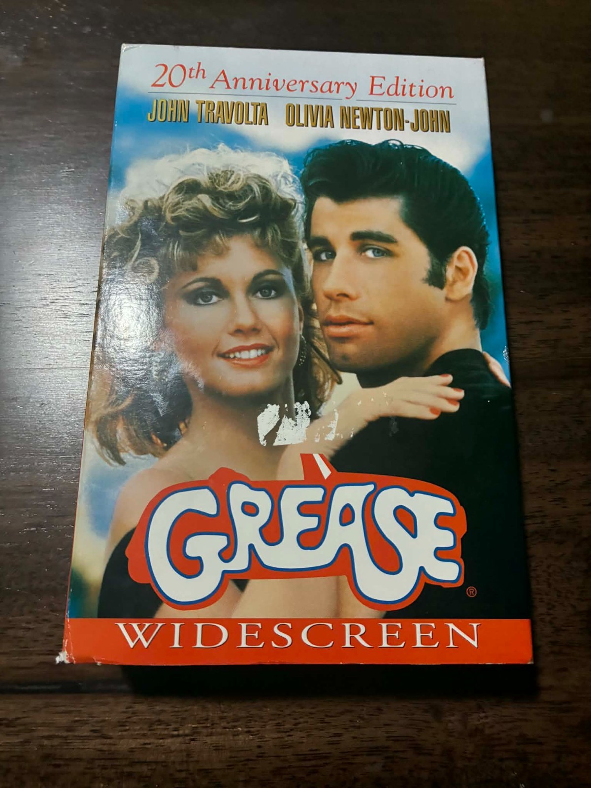 Grease (VHS) 20th Anniversary Edition Widescreen Soundtrack CD & Screenplay