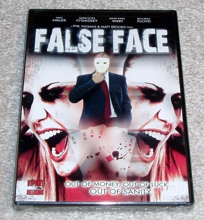 False Face DVD Cult Horror BRAND NEW FACTORY SEALED