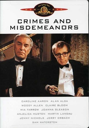 CRIMES & MISDEMEANORS (DVD) VG Disc + Cover Art – NO CASE