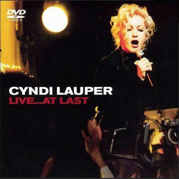 Cyndi Lauper – Live…At Last DVD 2004 [standard jewel case]