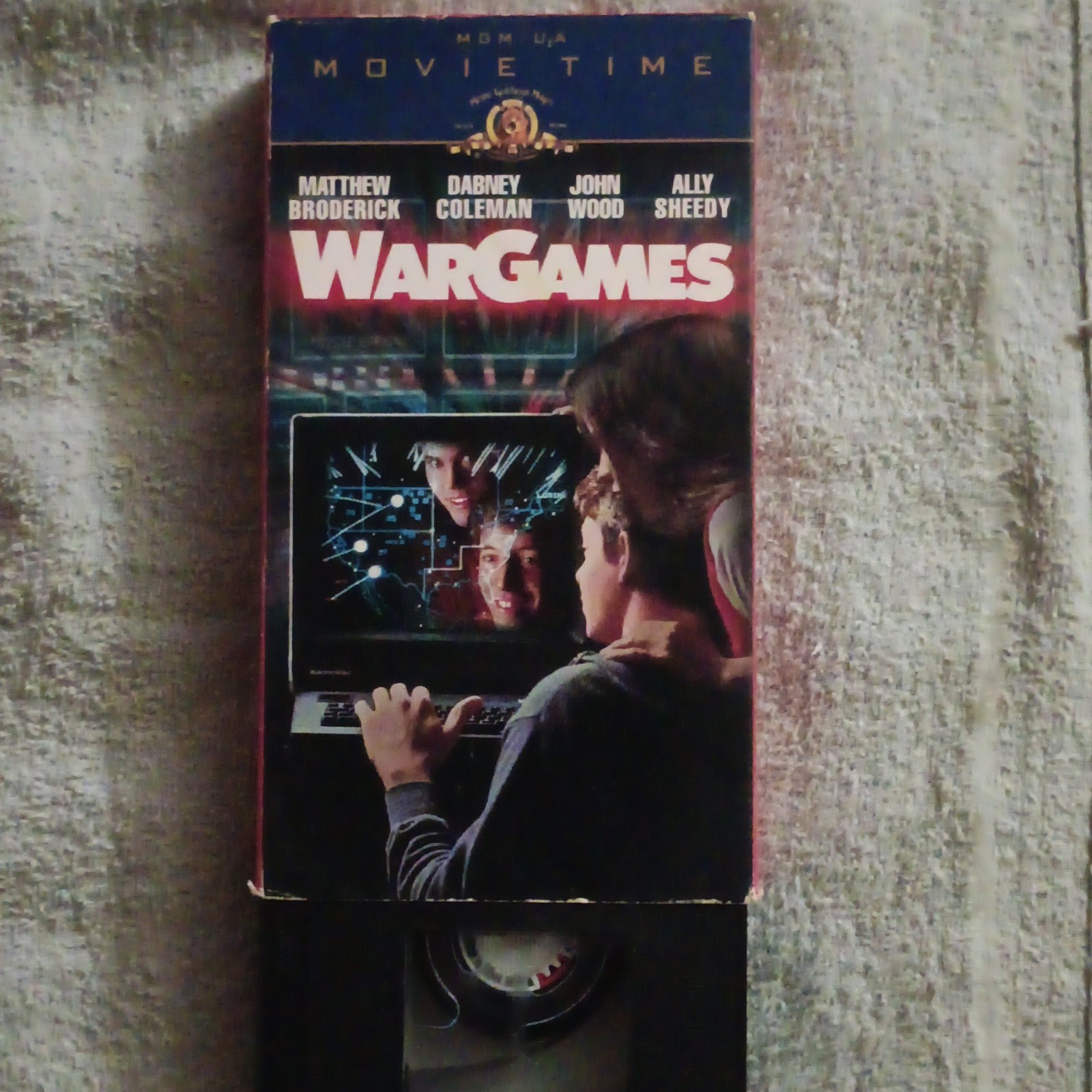 MGM Home Entertainment WarGames VHS 1983 PG Matthew Broderick NTSC