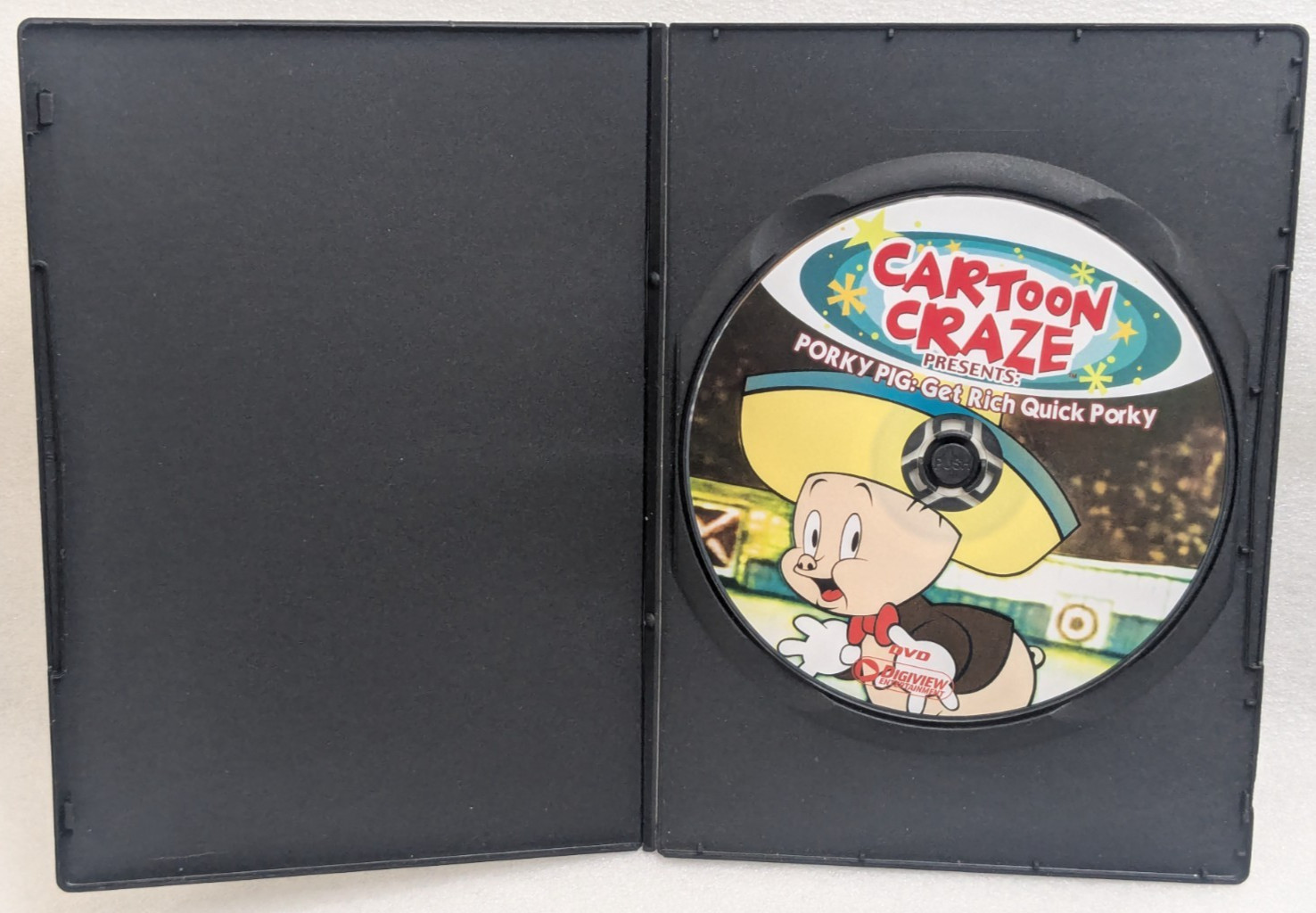 Porky Pig Get Rich Quick Porky Cartoon Craze (DVD, 2005, Digiview Productions)