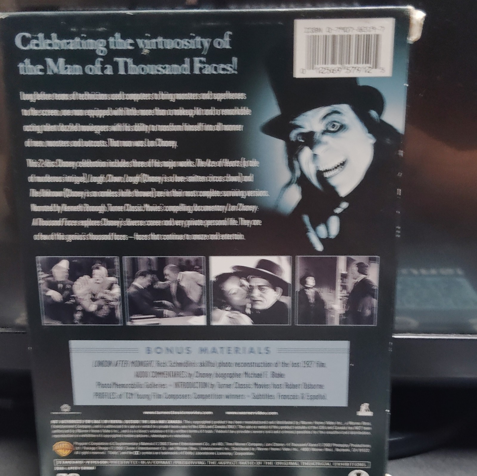 TCM Archives: The Lon Chaney Collection DVD Black & White Silent Films NR