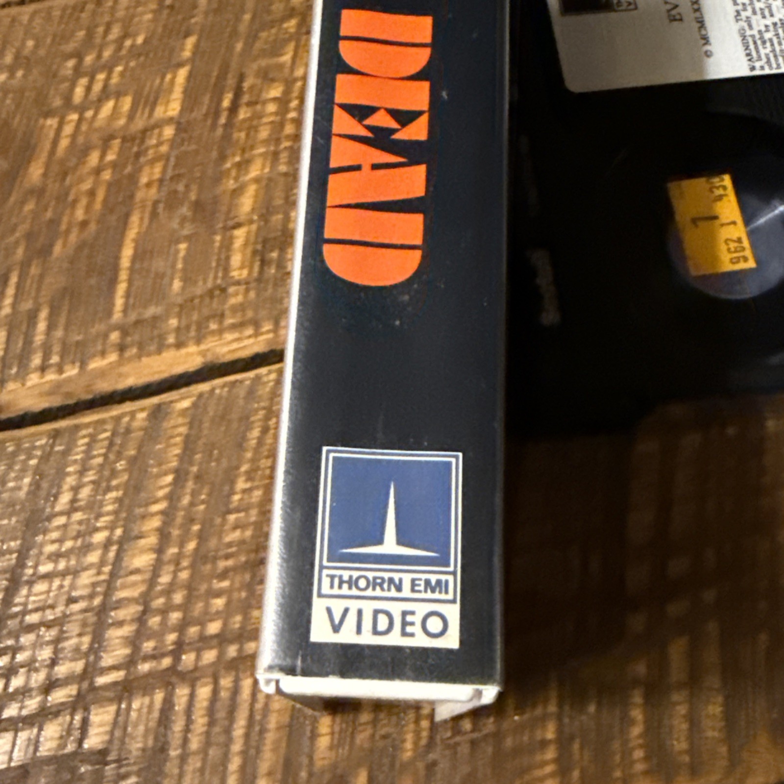 The Evil Dead – (Betamax) RARE Thorn EMI Video White Clamshell Case TXB 1979