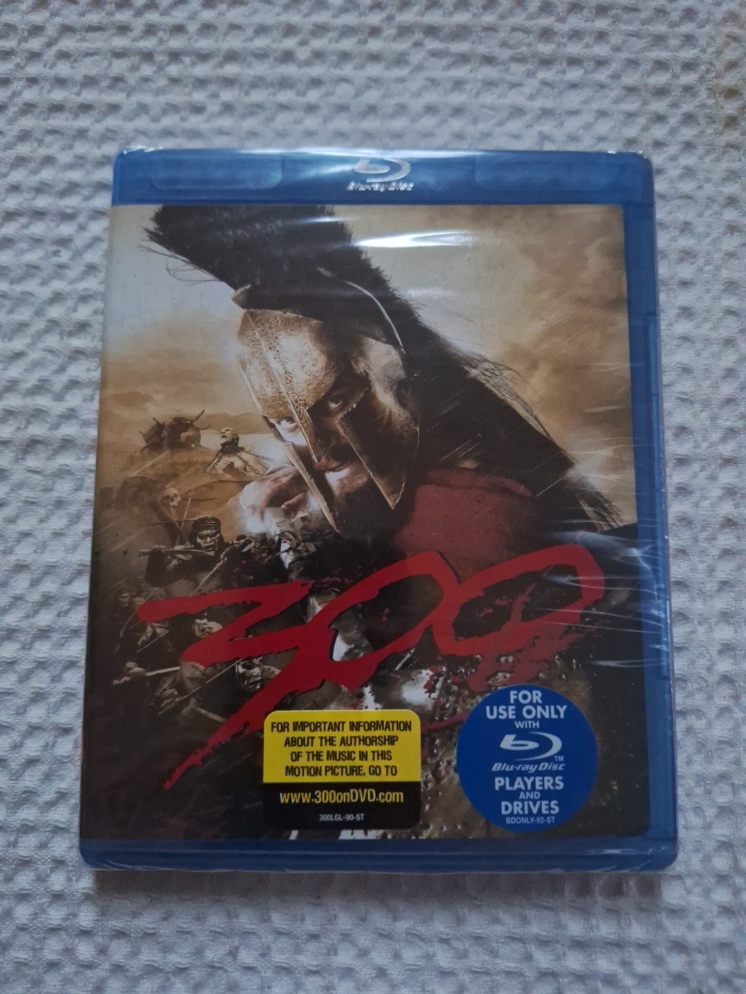 300 (Blu-ray Disc 2007, W/S) Gerard Butler NEW Sealed Free Shipping !!!