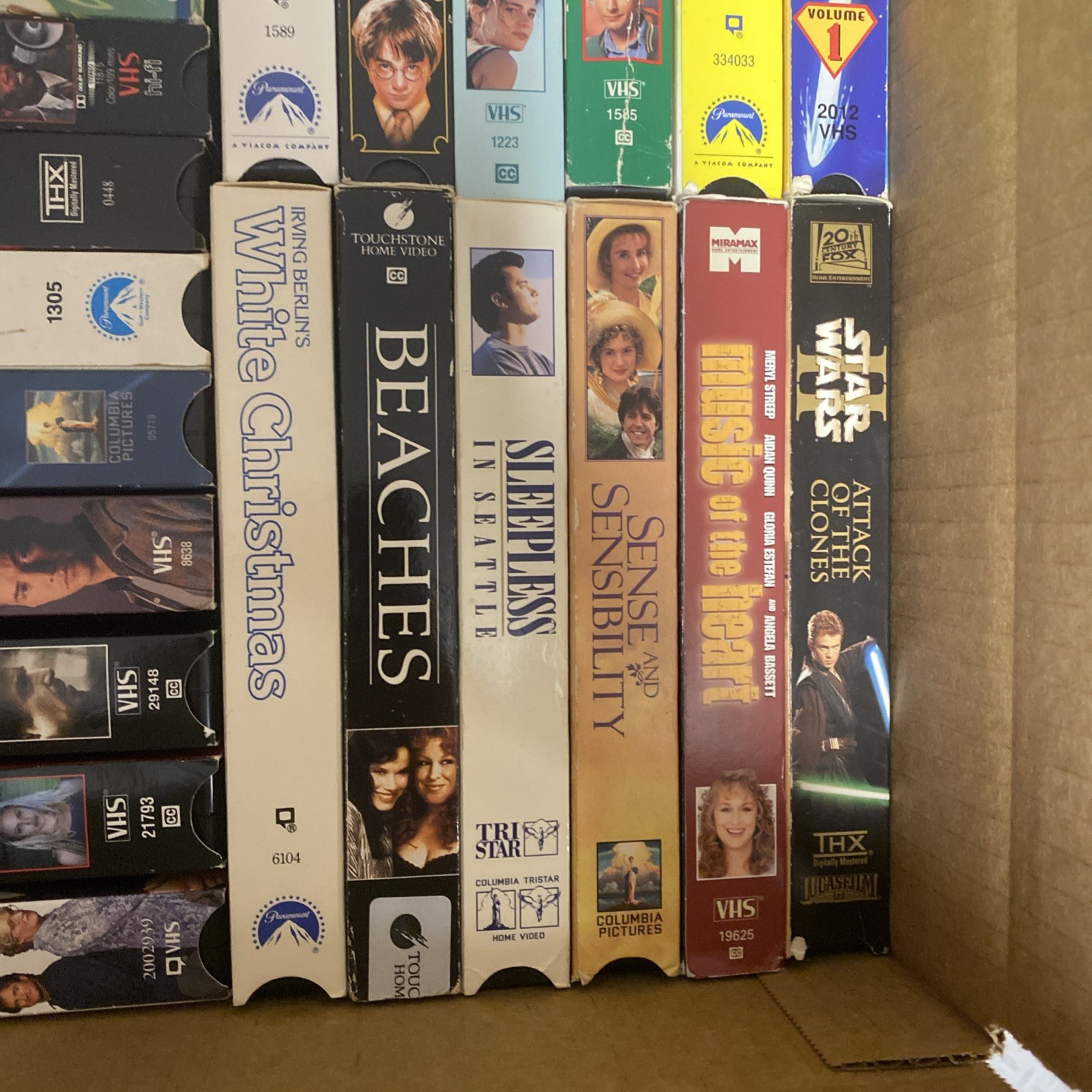 VHS Tapes Lot Of 30 Vintage Movies TV Mixed Bundle Tape Variety