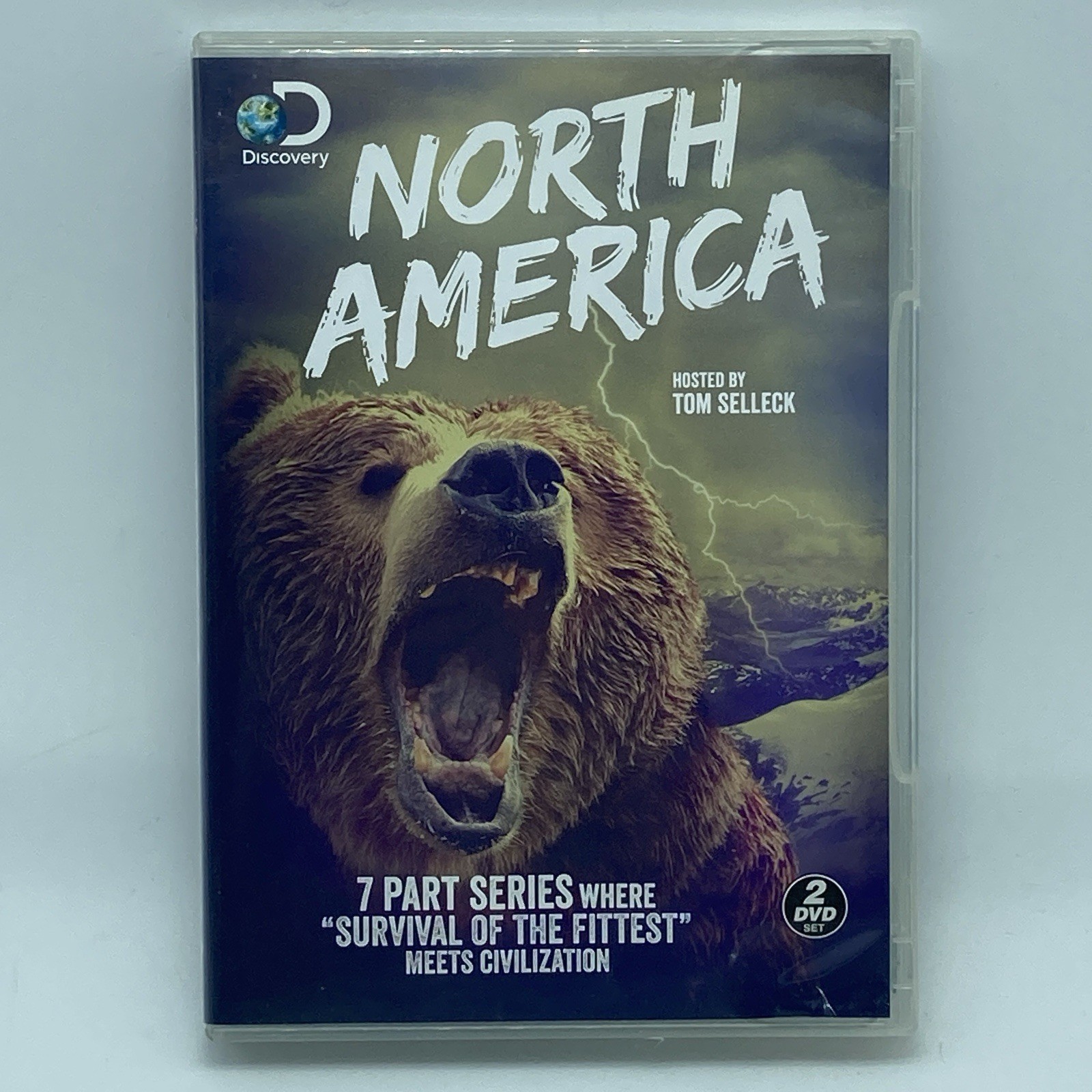 North America 2-DVD 2013 Discovery Channel Outdoor Natural World Tom Selleck