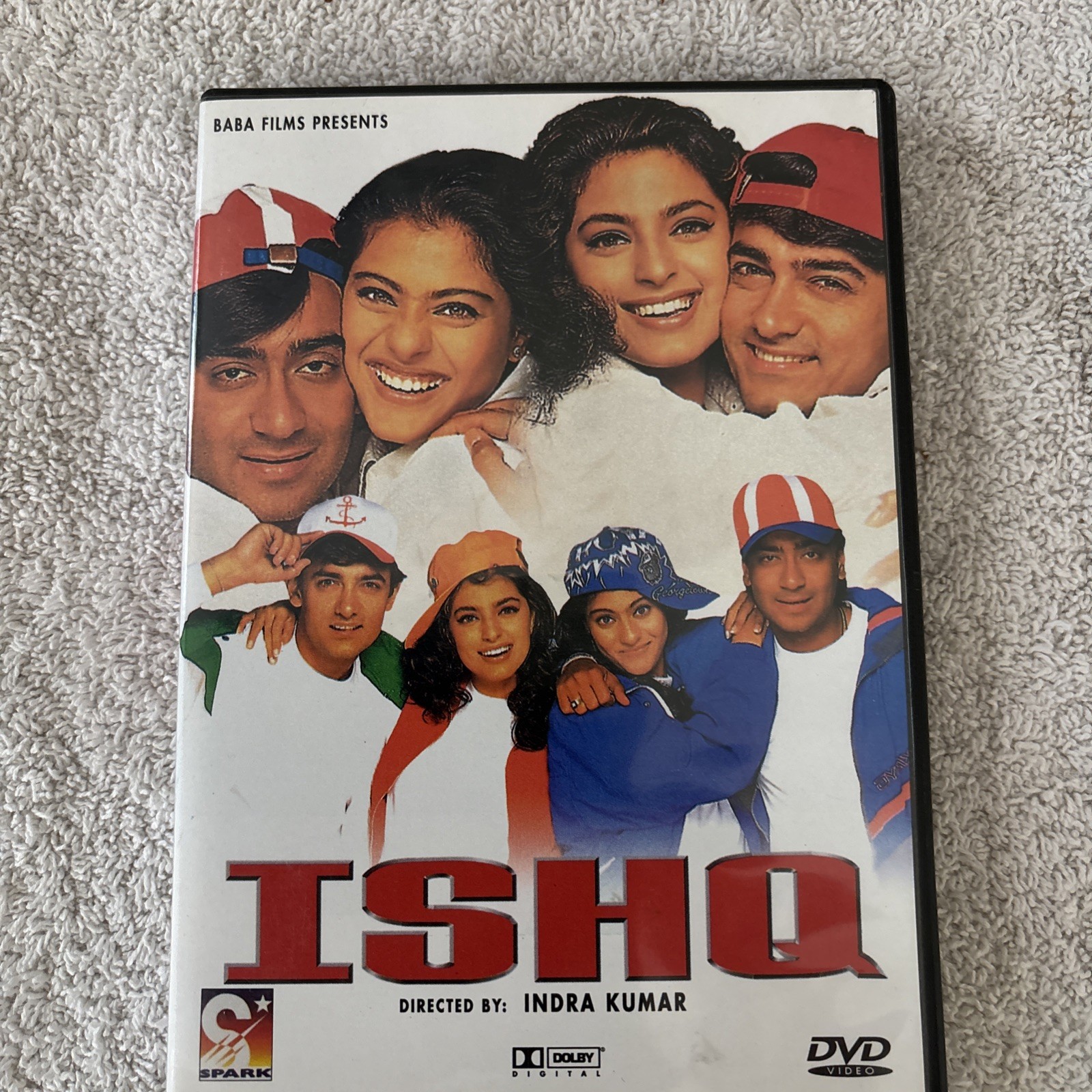 Ishq – Aamir Khan, Juhi Chawla, Ajay Devgn, Kajol Bollywood Hindi Movie DVD