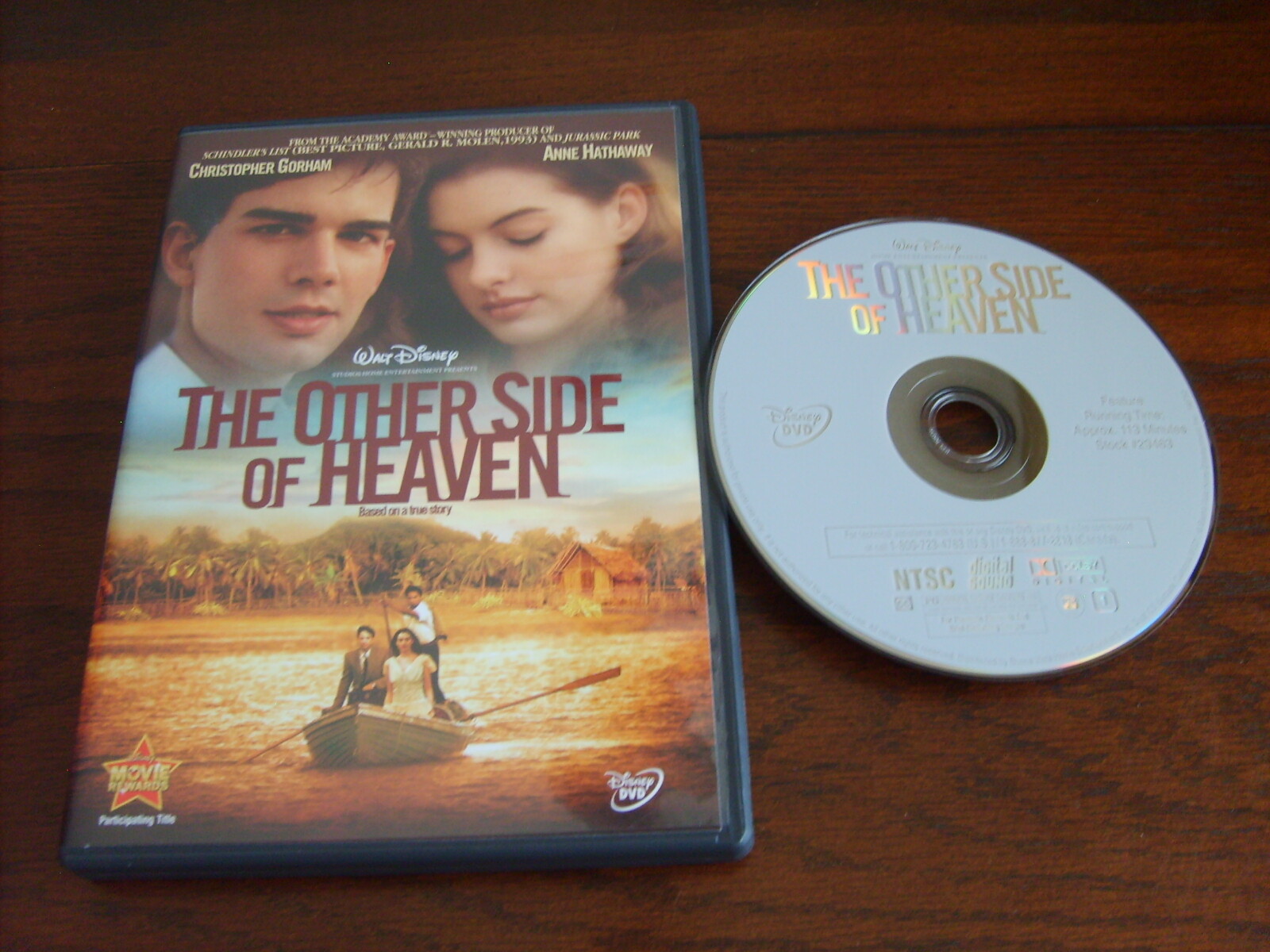 Disney’s THE OTHER SIDE OF HEAVEN (DVD,2001,WS)~ANNE HATHAWAY~CHRISTOPHER GORHAM