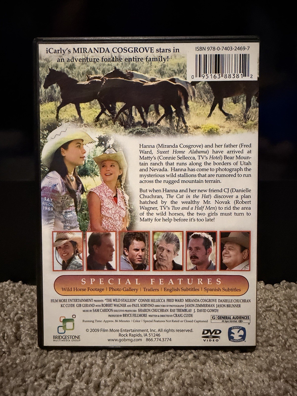 Bridgestone Multimedia Group The Wild Stallion DVD G 2009 Sub 86 Min