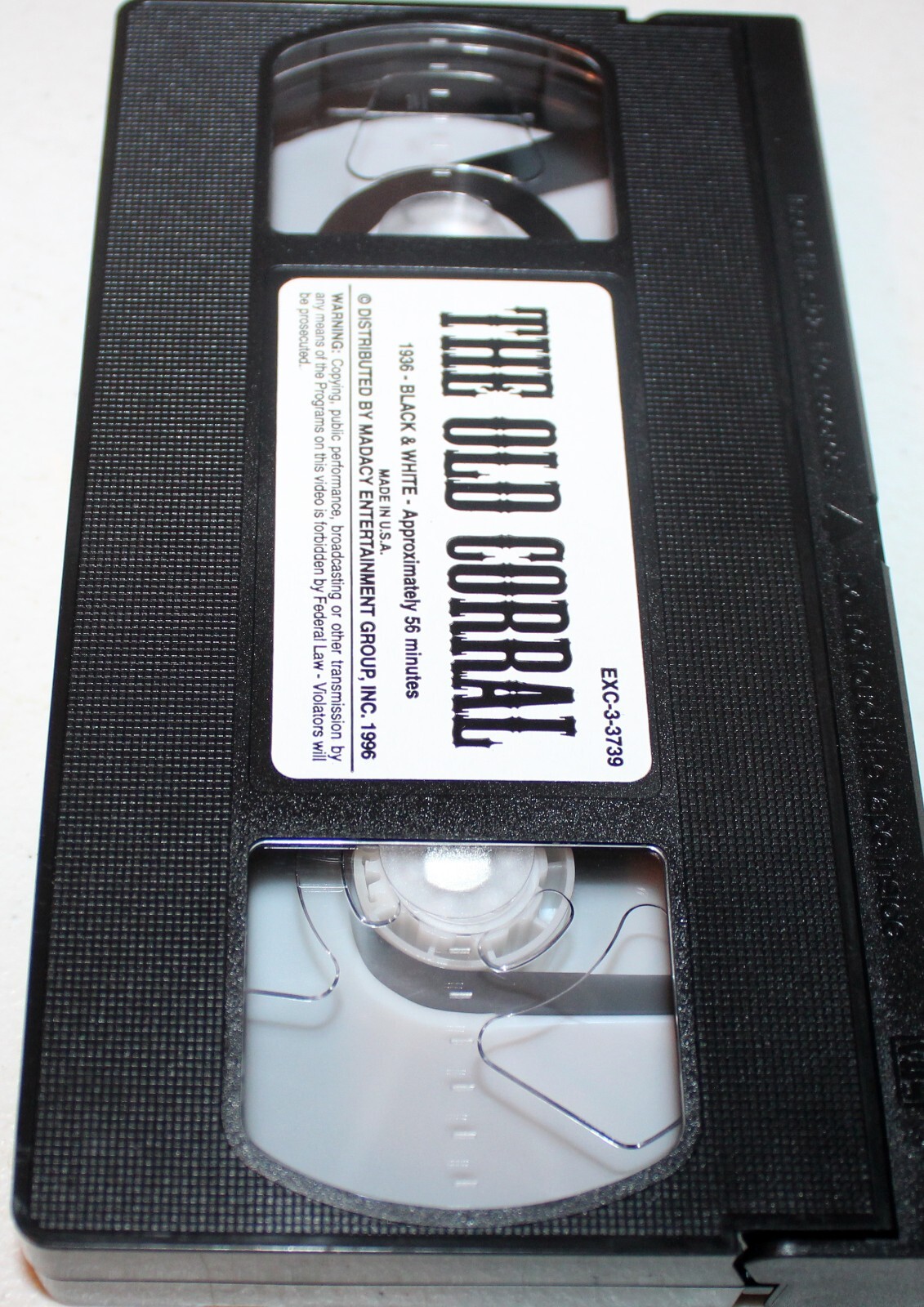 The Old Corral (VHS, 1936) Gene Autry, Smiley Burnette, Musical Western