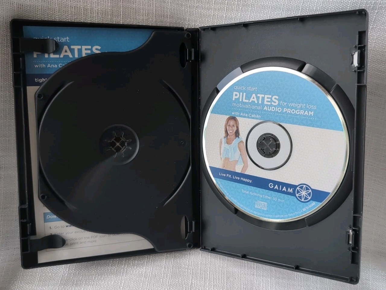 Quick Start Pilates for Weight Loss (DVD, 2005, 2-Disc Set, DVD+CD)