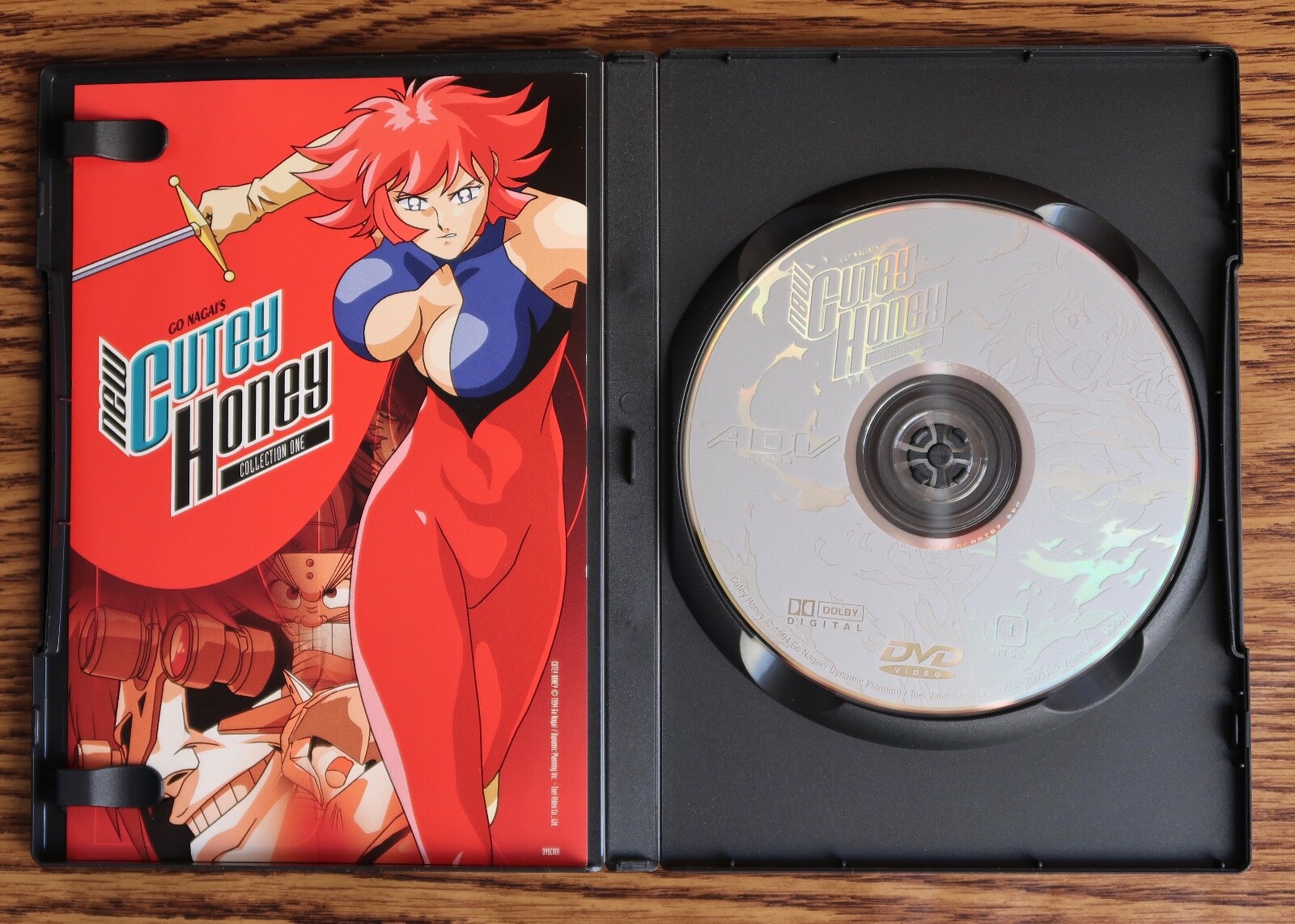 Cutey Honey Collection 1 (DVD, 2000) ORIGINAL ADV Films Action DVD Like New