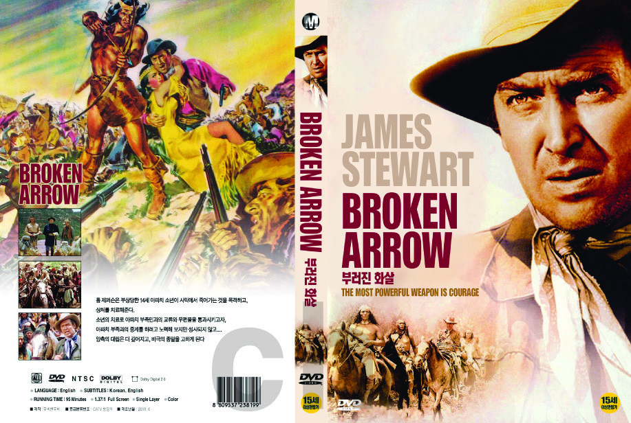 Broken Arrow (1950) – Delmer Daves, James Stewart, Jeff Chandler DVD NEW