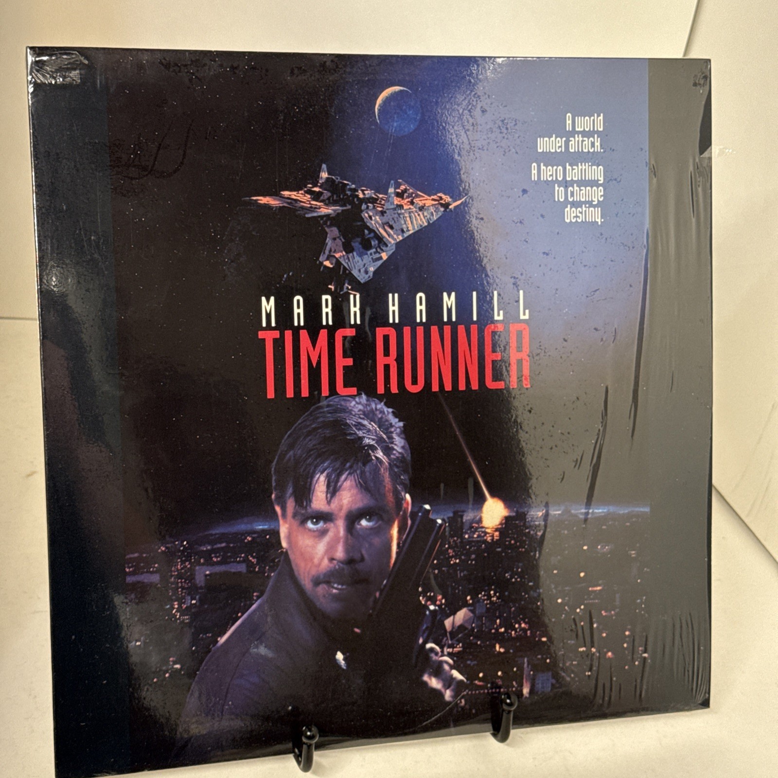 Time Runner Laserdisc 1993 Mark Hamill Rae Dawn Chong Cult Sci-Fi Free Shipping