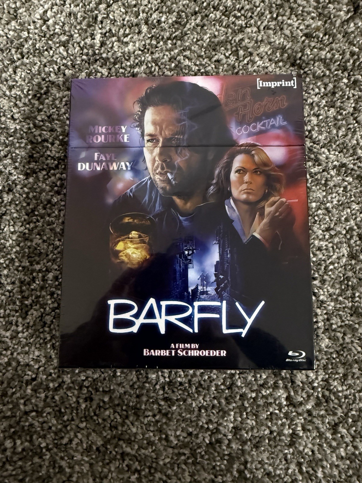 Barfly (1987) w/ Charles Bukowski Tapes Blu-ray SEALED Imprint OOP Box Set NEW